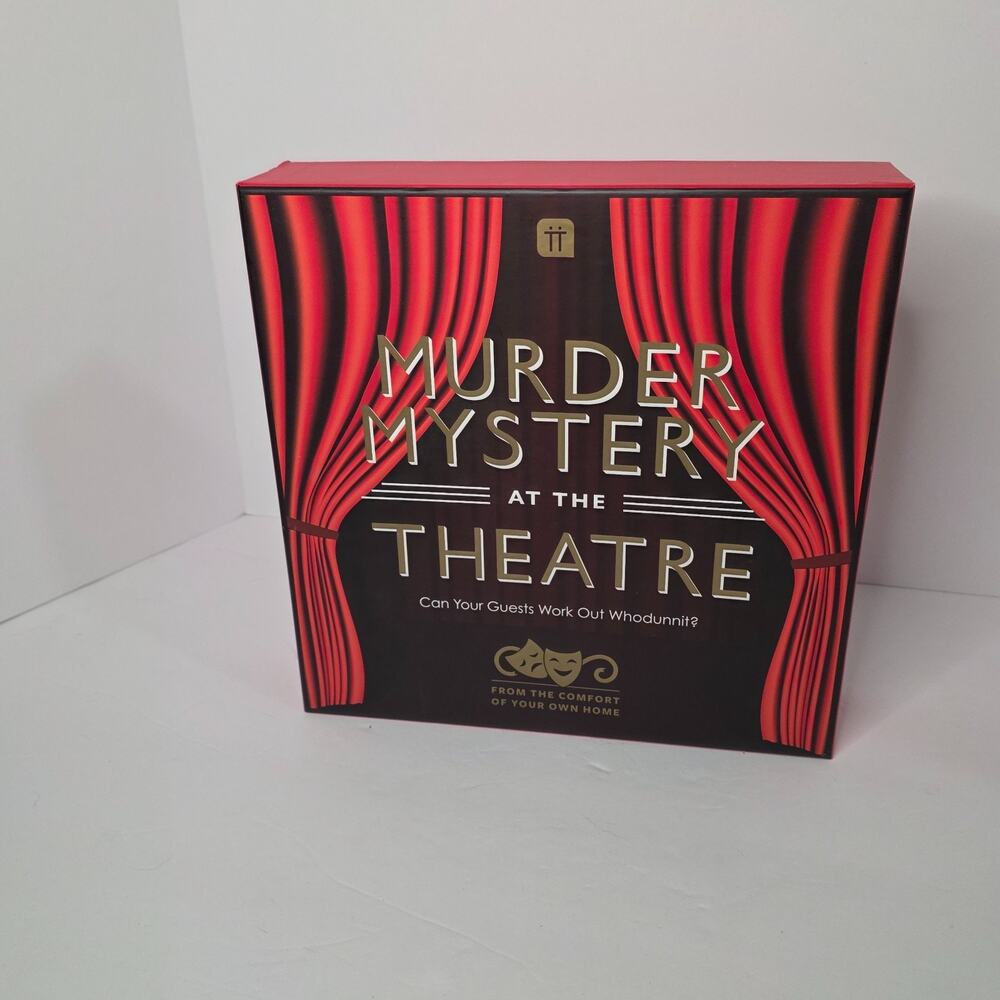 Talking Tables "Murder Mystery at the Theatre" interactive board game